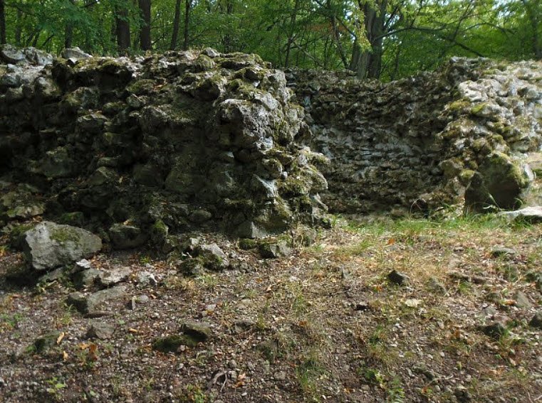 Zvyšky hradu Breznica, Tekovská Breznica, Slovakia, Slovakia